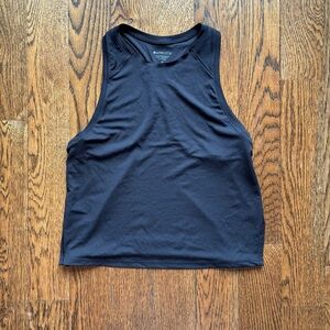 Athleta Black Racerback Athletic Tank Top XS
